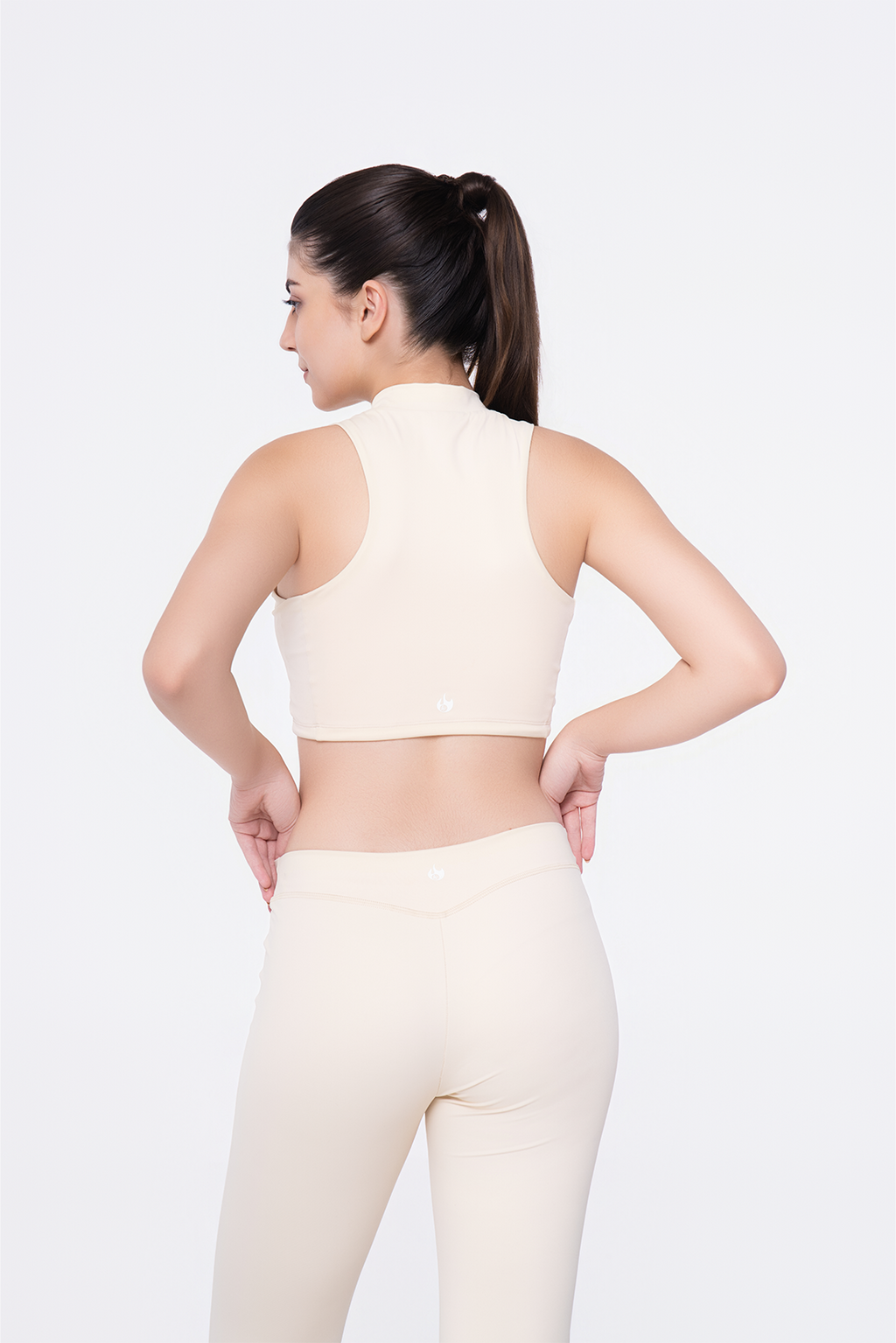 Crop Vest & Flare Pants