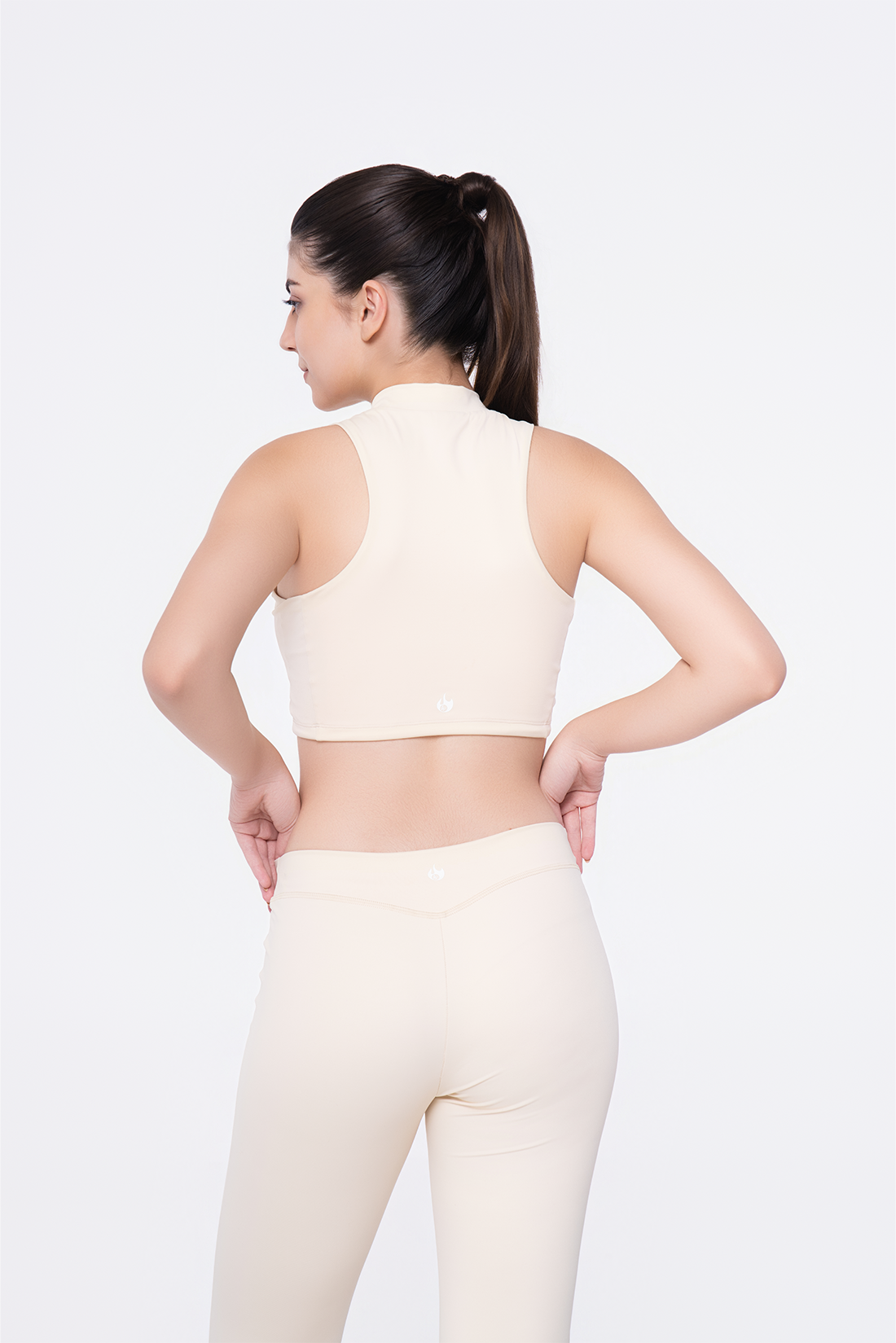 Crop Vest & Flare Pants