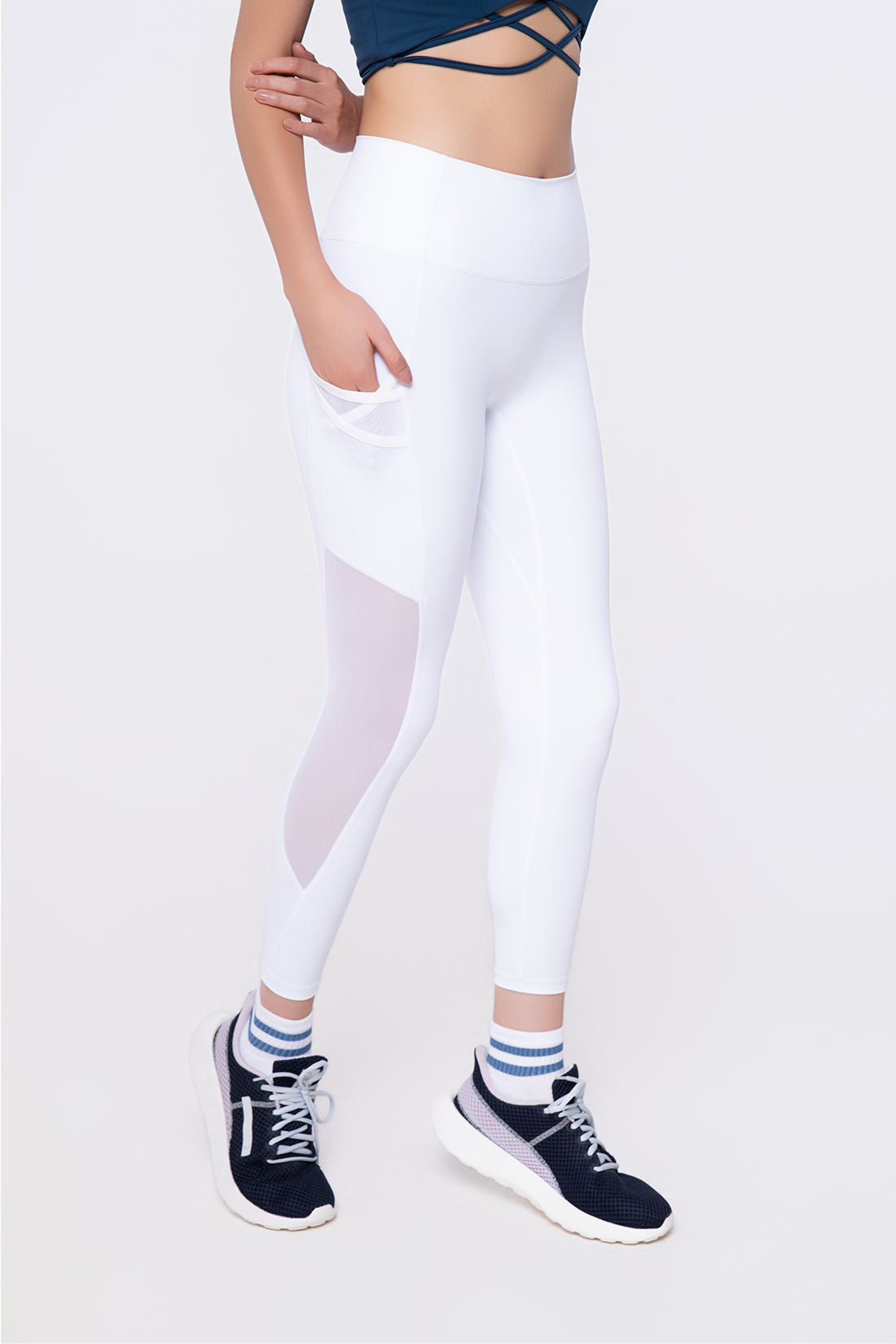 White Luminous Leggings