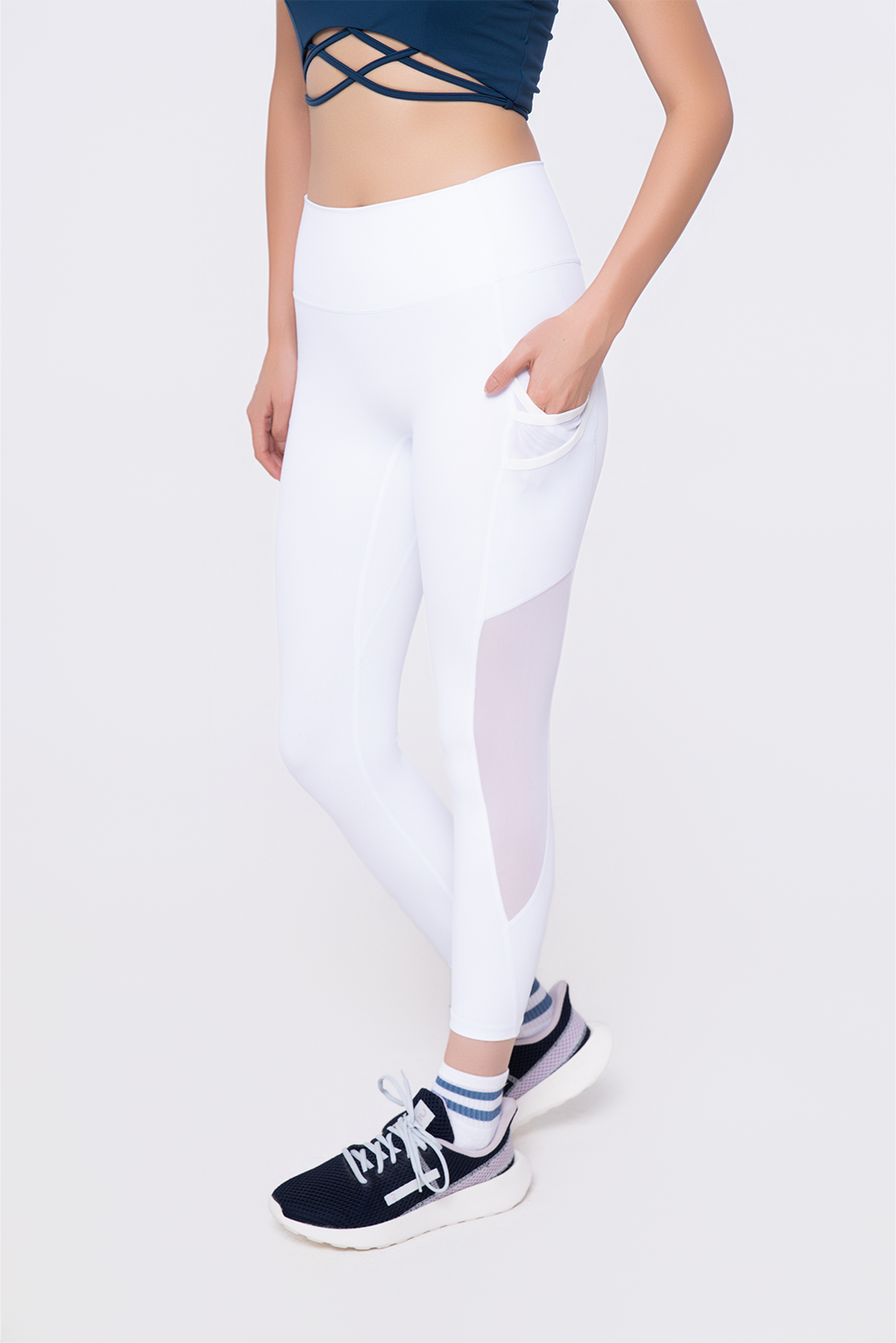 White Luminous Leggings