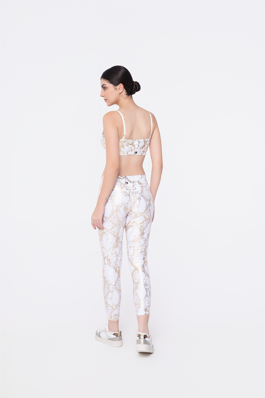 Golden Snake Bra Top & Leggings