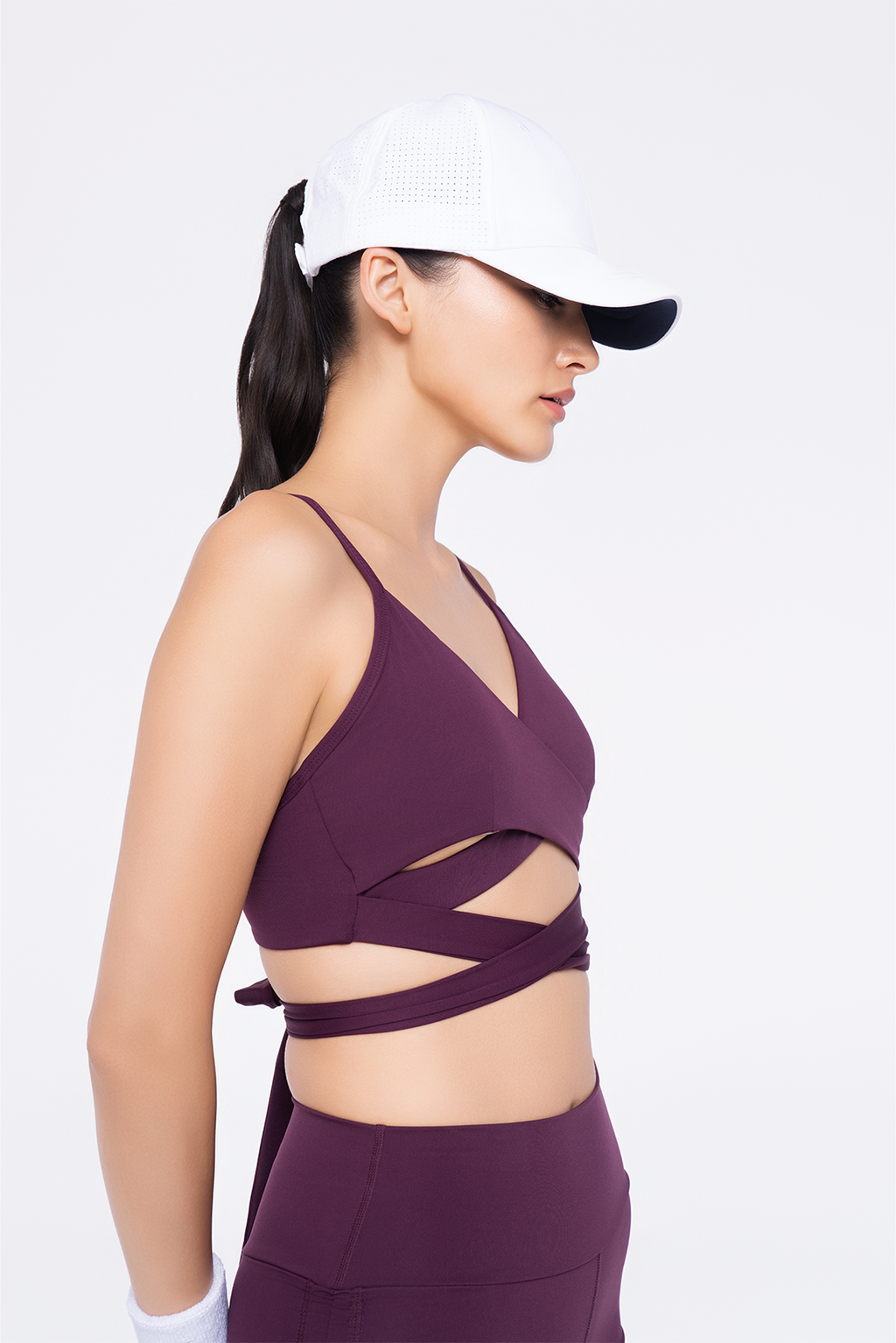 Reverence Top Burgundy