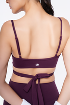 Reverence Top Burgundy