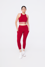 Scarlet Tie Top & Leggings