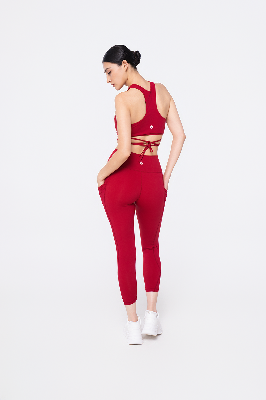 Scarlet Tie Top & Leggings