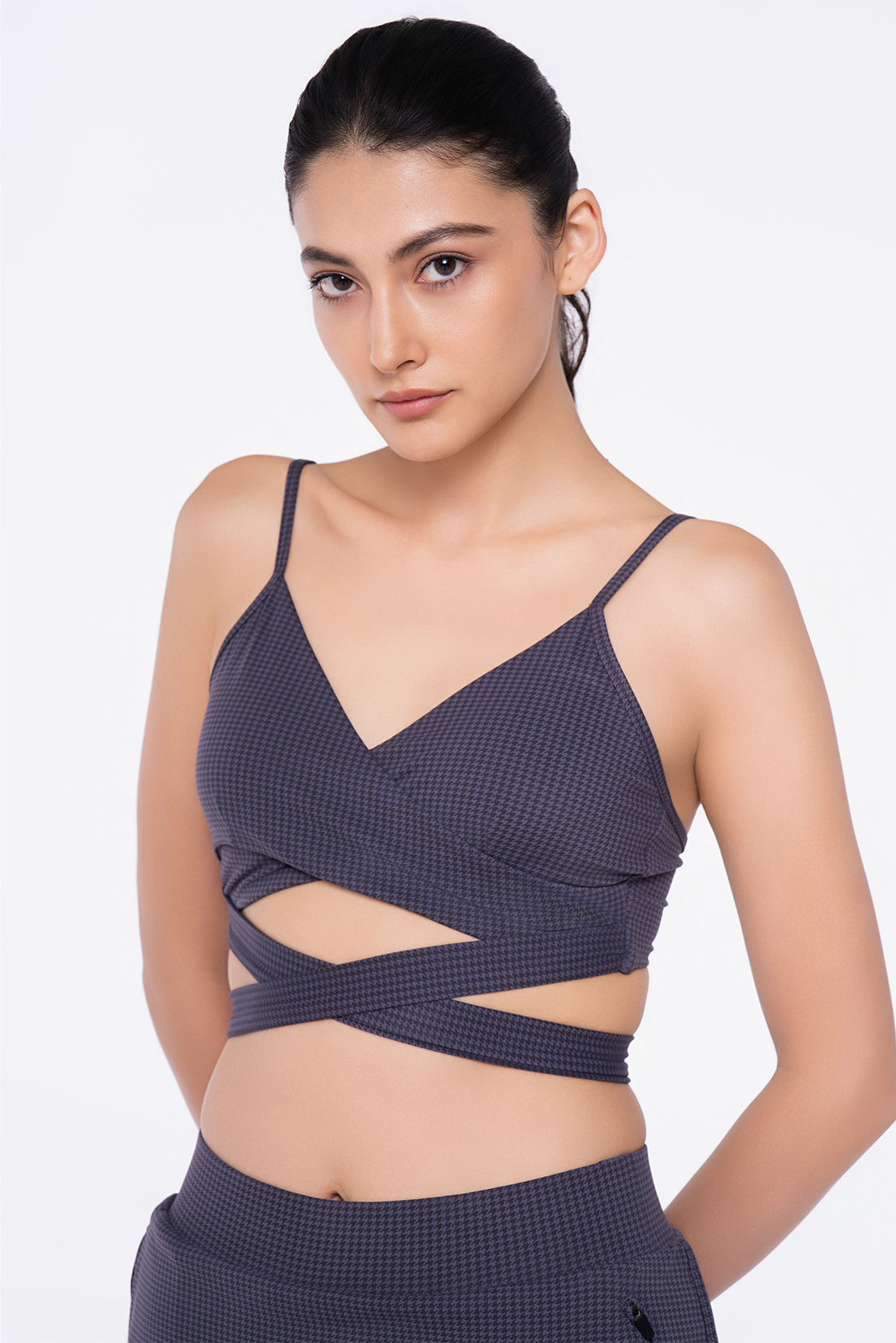 Checkered Reverence Top