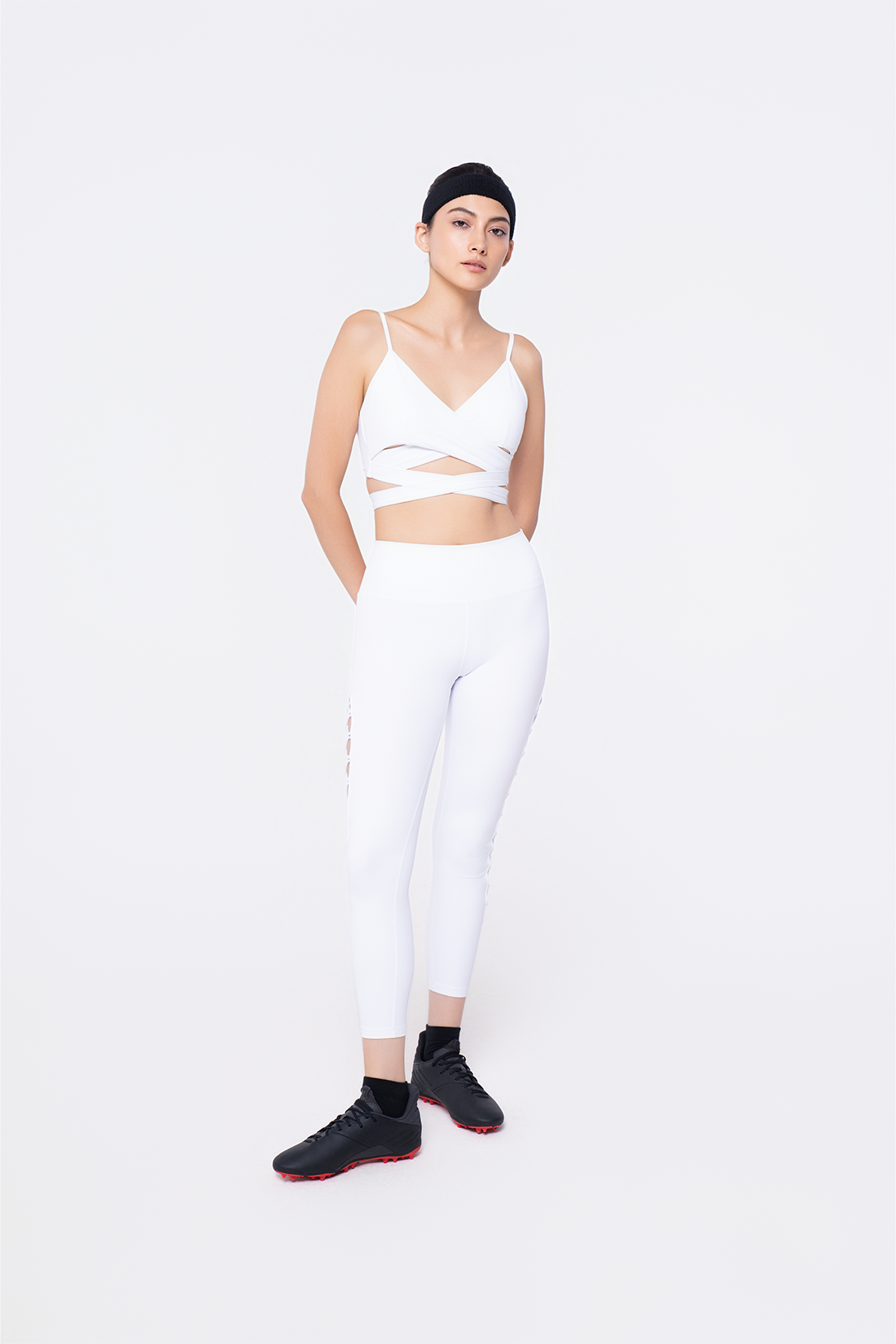 Reverence Bra Top & Interlace Leggings