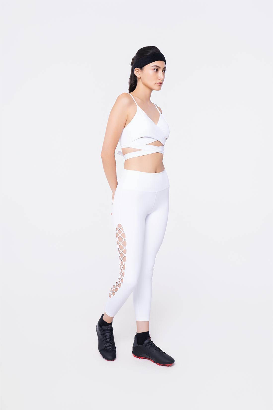 Reverence Bra Top & Interlace Leggings