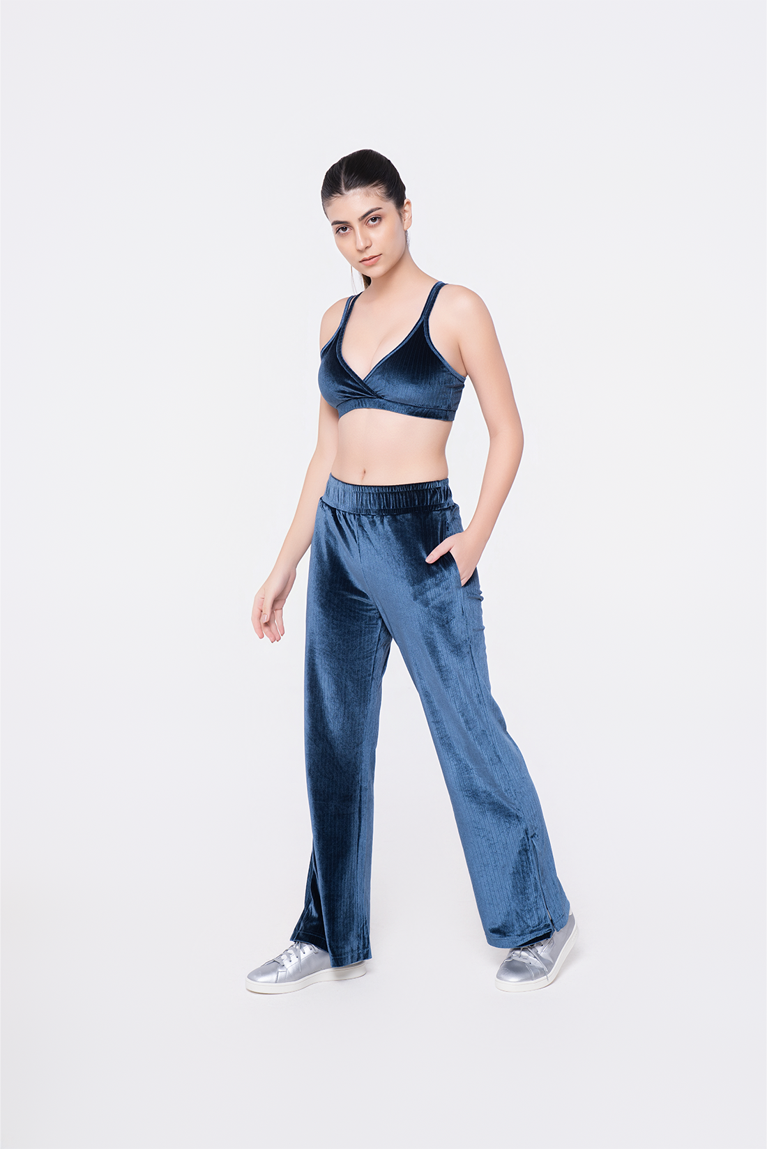 Slate Blue Starry Top & Pant