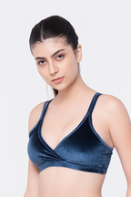 Slate Blue Starry Top