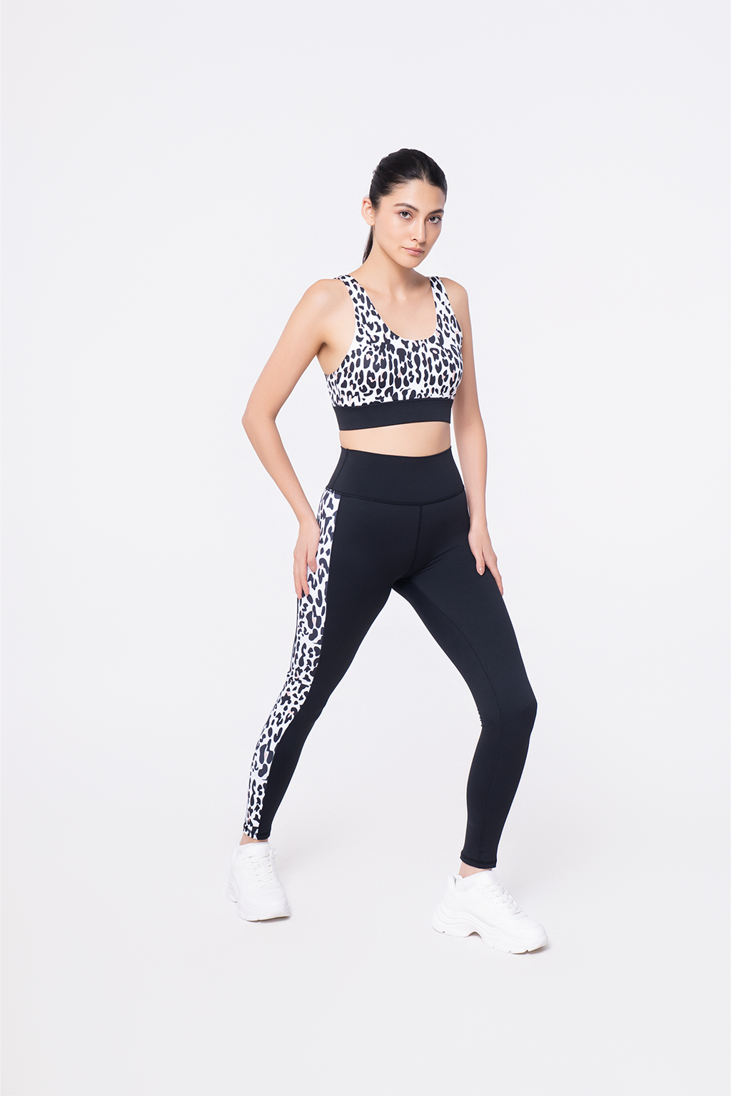 Leopard Stripe Top & Leggings