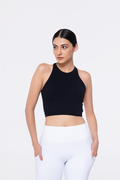 Strappy Align Tank  Black