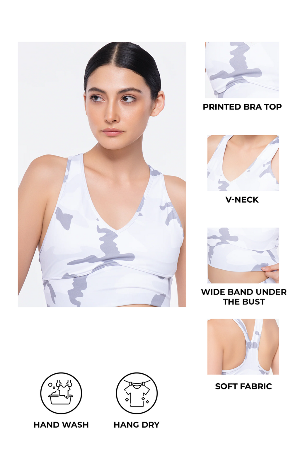 Camo Bra Top