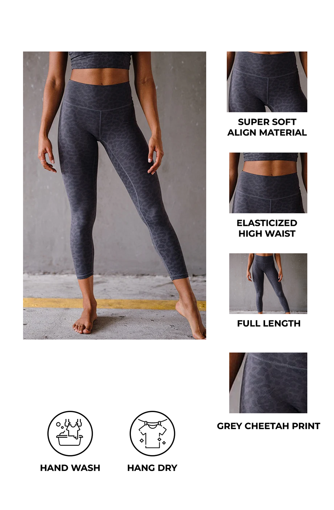 Grey Lavish Leggings
