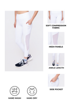 White Luminous Leggings