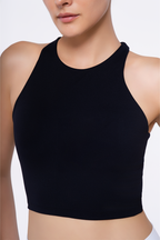 Strappy Align Tank  Black