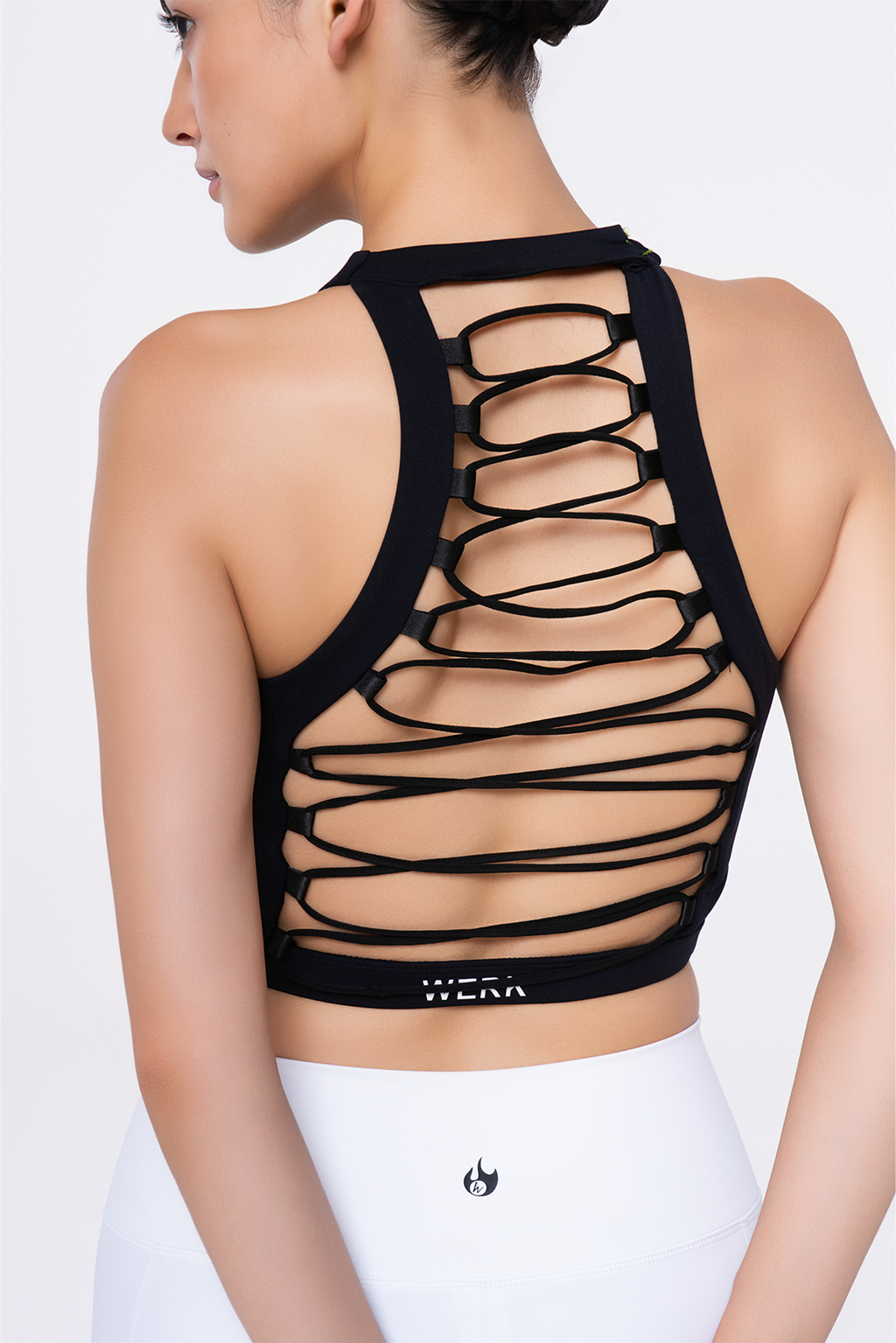 Strappy Align Tank  Black