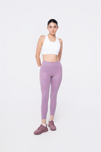 Interlace Bra Top & Iridescent Cheetah Leggings