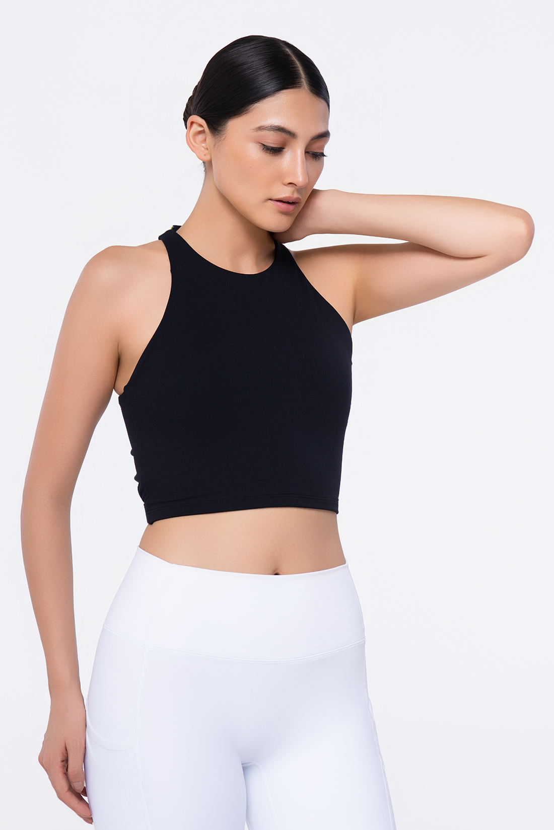 Strappy Align Tank  Black