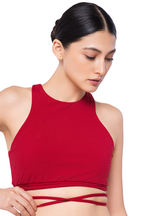 Scarlet Tie Top