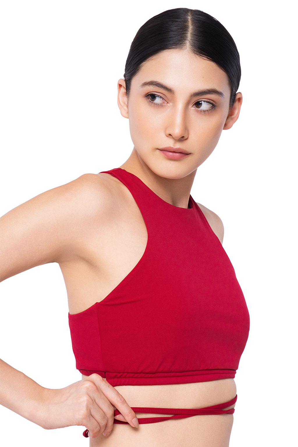 Scarlet Tie Top
