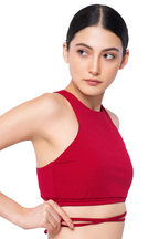 Scarlet Tie Top