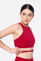 Scarlet Tie Top