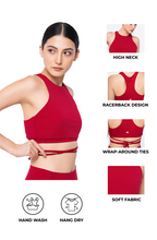 Scarlet Tie Top