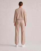 Beige Flow Luxe Lounge Top