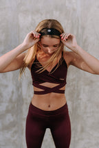 Cabernet Reverence Bra Top
