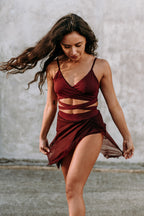 Cabernet Reverence Bra Top