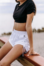 White String Shorts