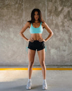 Dazzle String Short with Turquoise Strings