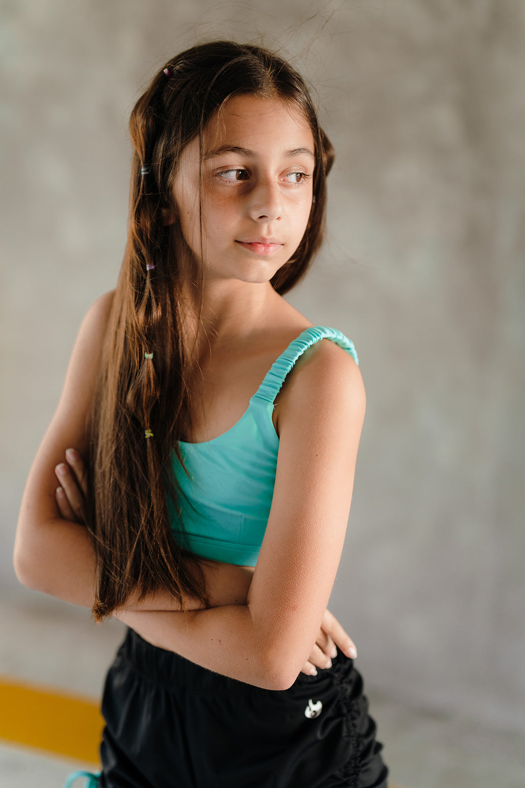 Youth Dazzle String Short with Turquoise String