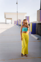 Youth Sunglow Yellow Track Pants