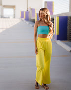 Sunglow Yellow Track Pant