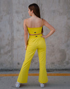 Sunglow Yellow Track Pant