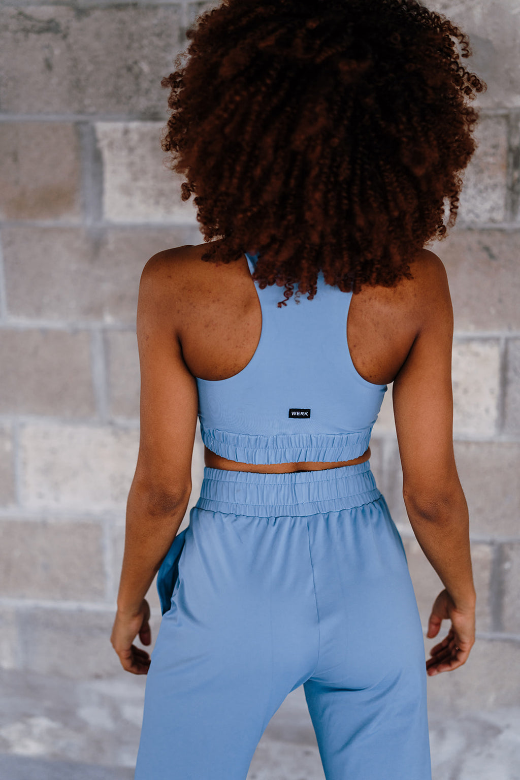 Chalk Blue Track Top