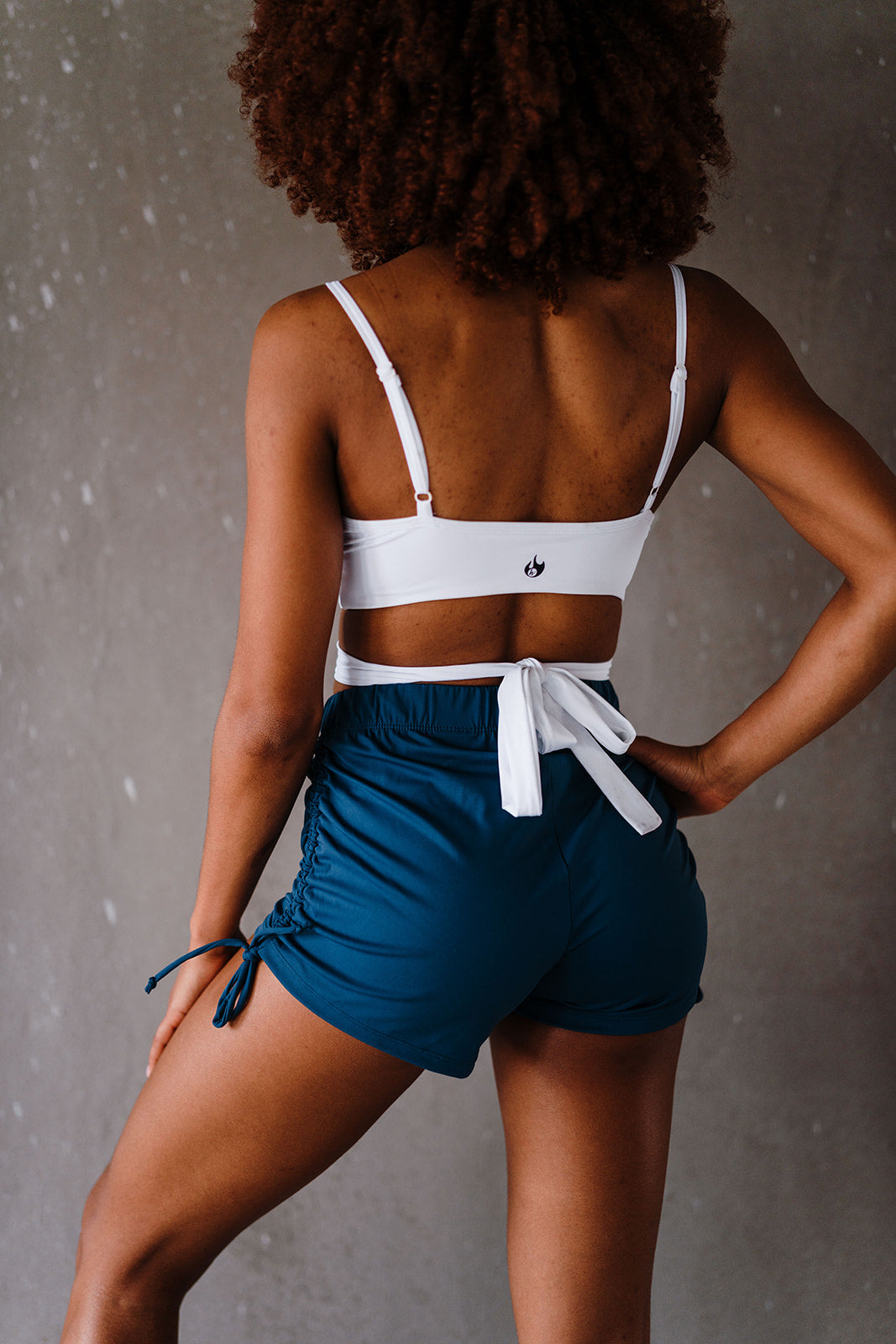 Blue Urban String Shorts