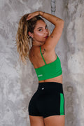 Green Striped Shortie