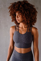 Grey Lavish Bra Top