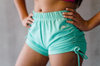Turquoise Electric String Shorts