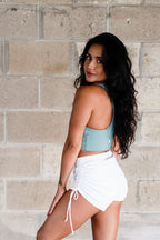 White String Shorts