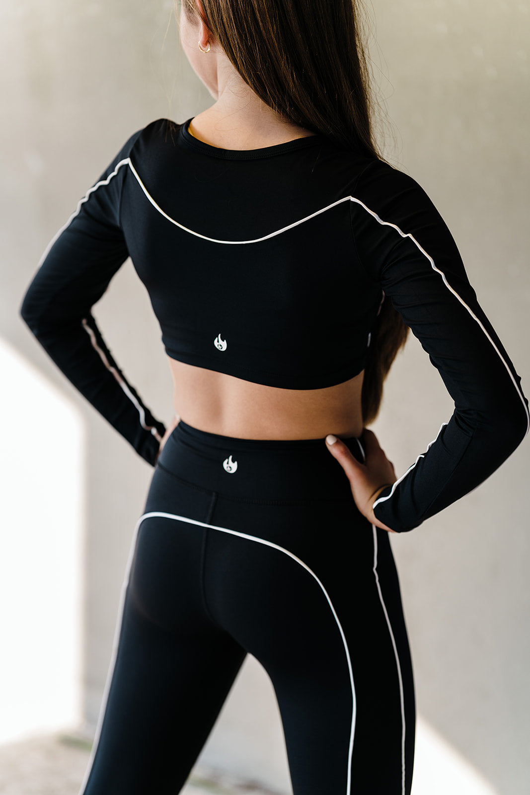 Youth Black Stella Bra Top