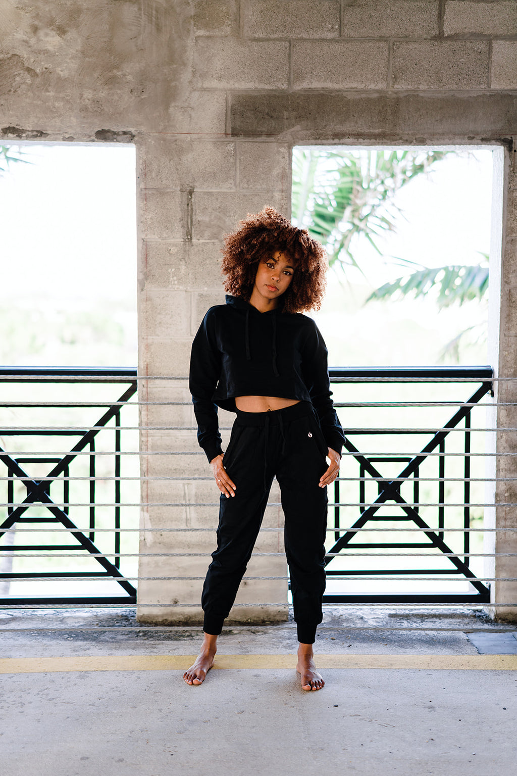 Black Midnight Sweatpants