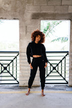 Black Midnight Sweatpants