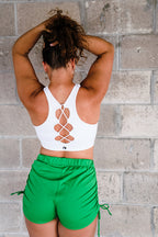 Kelly Green Electric String Shorts