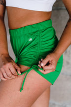 Kelly Green Electric String Shorts