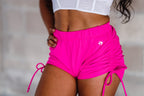 Fuchsia Electric String Shorts