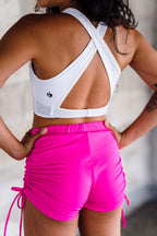 Fuchsia Electric String Shorts